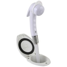 Scandvik Recessed Shower w/6 White Hose Euro ...