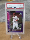 2022 Bowman Chrome Mike Trout Purple Refractor /250 PSA 10 Angels 🔥
