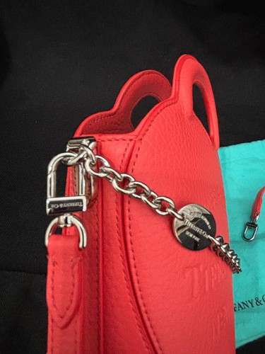 Tiffany & Co. Return To Tiffany Mini Crossbody in Hibiscus Red - NEW - Picture 10 of 14