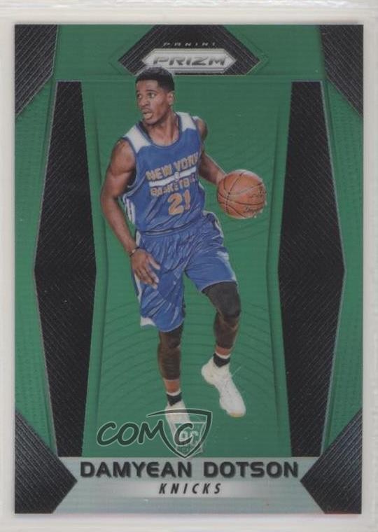 2017-18 Panini Prizm Green Prizm Damyean Dotson #272 y3x