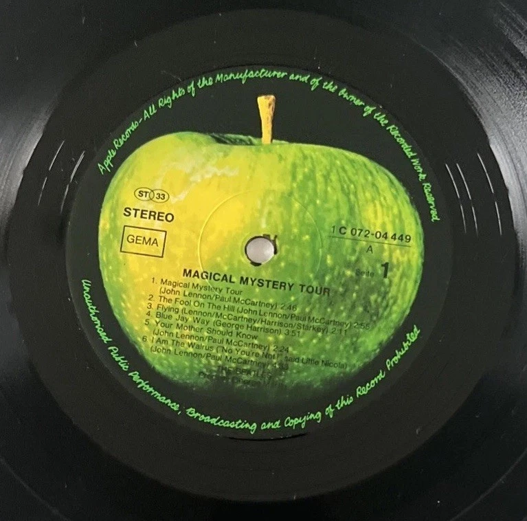 The Beatles-Magical Mystery Tour 1973 German *True Stereo* Press *A1/B3* EX++ - Image 3 of 4