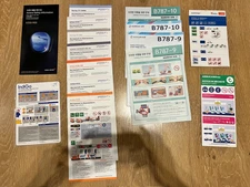 Set of 41 safety cards!!!!!