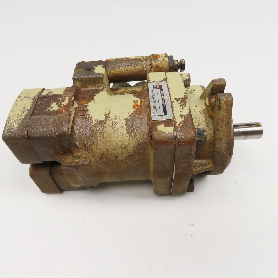 Nachi PVS-1B-16N1-Z-11 Hydraulic Piston Pump 3/4" Shaft 3/4" x 1/2'" NPT Ports