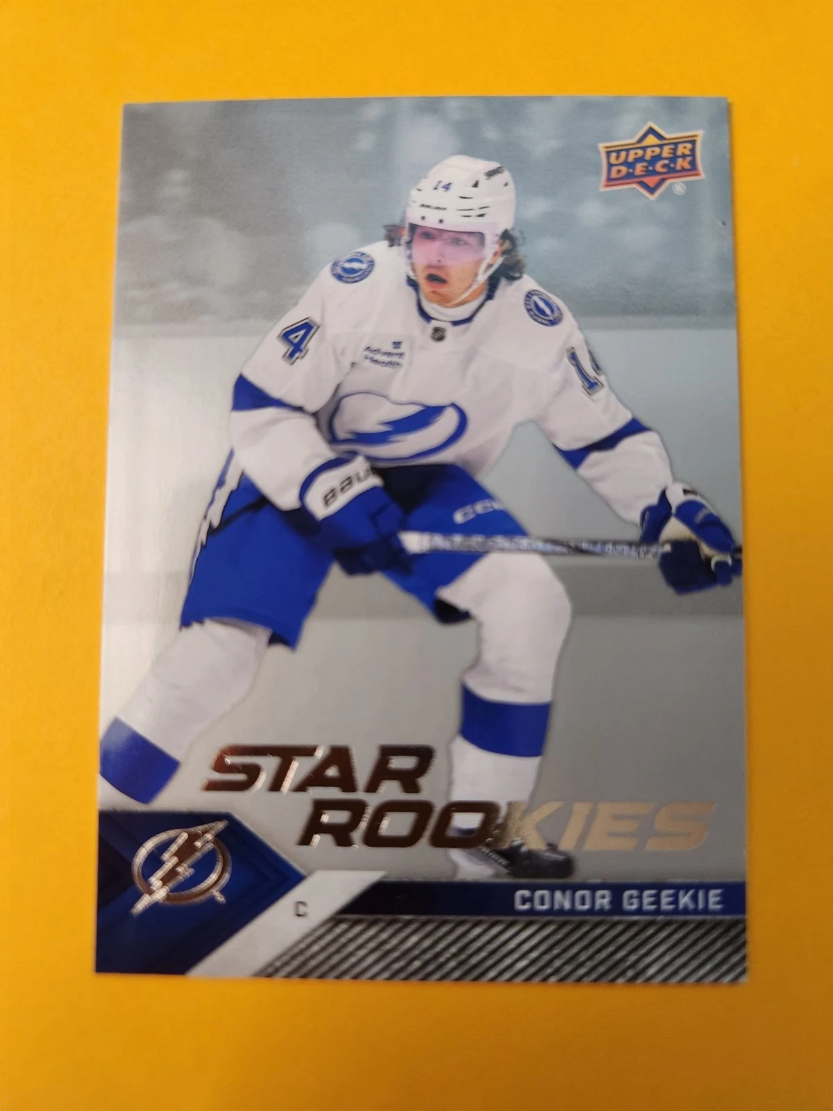 Conor Geekie trading card