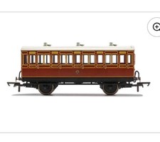 Hornby R40070 LBSCR 4 WHEEL COACH 3 CLASS, 882, NEW