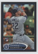 2012 Topps Chrome Black Refractor /100 James Darnell #174 3v0