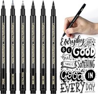 Apogo Kalligraphie Stift Handlettering Stifte Kaligraphiestifte Set 6
