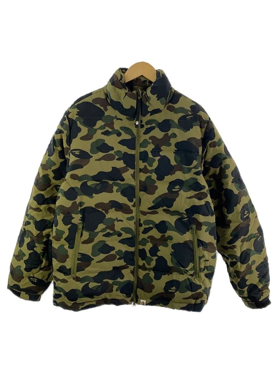 A BATHING APE (BAPE) Piumino A BATHING APE kaki XL