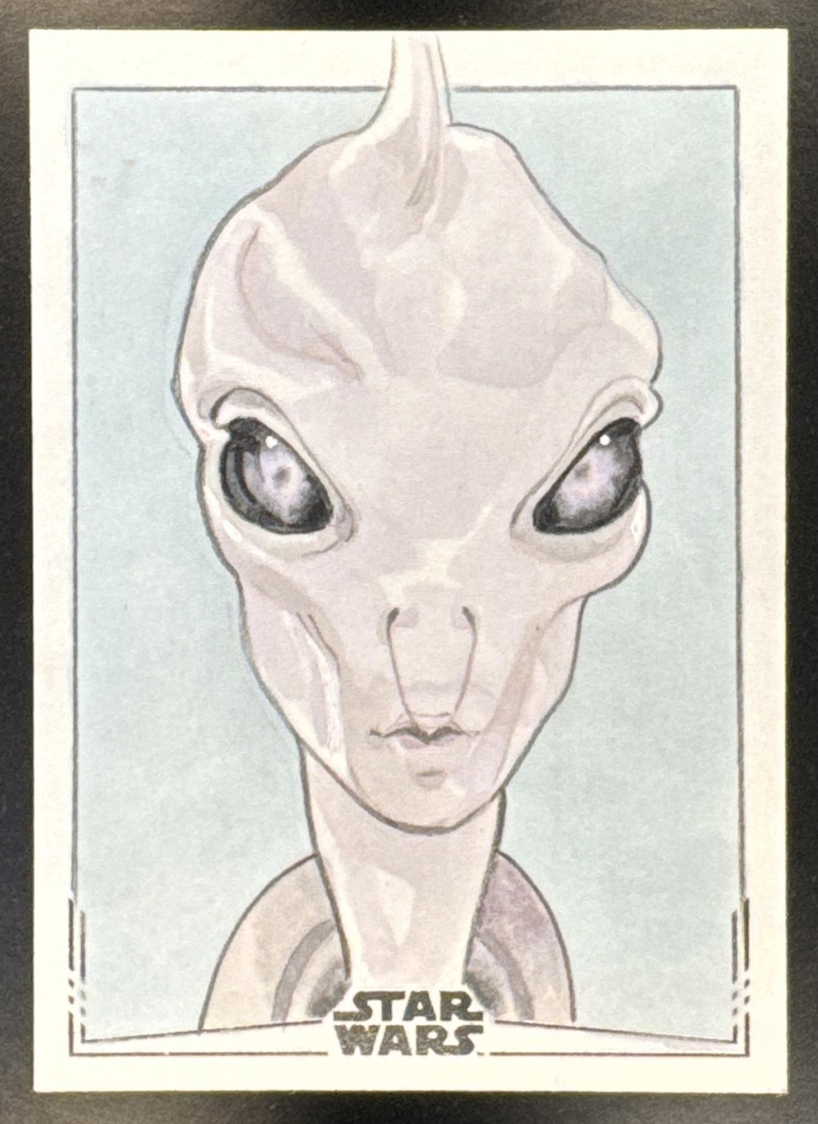 2026 Topps Chrome Star Wars Galaxy Debora Centeio #NNO Sketch Cards 1/1