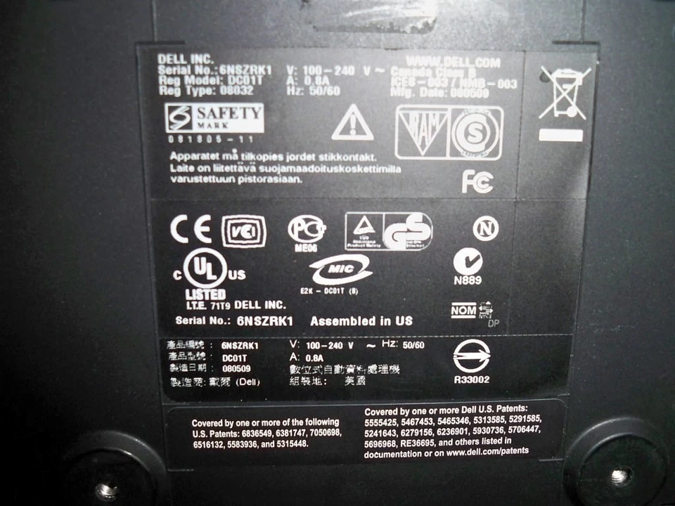 Dell OptiPlex FX160 DC01T Mini Desktop Intel Atom 230 2GB RAM 2GB HDD SEE NOTES - Image 2 of 3