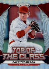2020 Panini Prizm #TOC-19 Zack Thompson Top of The Class Silver Prizm