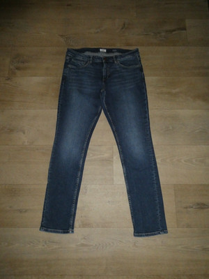 QS by S.OLIVER weiche Stretch Jeans Slim Hüftig Blau Gr.40 L30 **TOP**