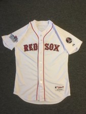 RARE Authentic David Ortiz Boston Red Sox 2013 World Series 44/L Majestic Jersey