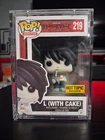 Funko Pop! Animation Death Note L (with Cake) 219 Hot Topic Exclusive. MUST SEE!