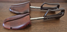 Wooden Shoe Stretchers Sz 5 LARGE Vintage Travel Trees by Rochester Shoe Tree