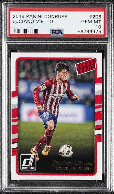 2016 PANINI DONRUSS #206 LUCIANO VIETTO PSA 10