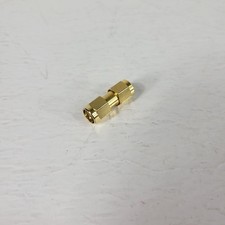 SMA Male to SMA Male Coupler Straight RF Coaxial Cellular Frequencies DC Signals