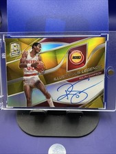 Panini Spectra Radiant Signatures Ralph Sampson Rockets Gold Prizm #’d /10 Rare
