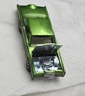 Redline Hot Wheels Lincoln Continental Mark III 1968 Apple Green Diecast Car