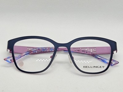 Bellinger Denmark Maze 2 4561 Blue Purple 50-18-138 Eyeglasses Frames