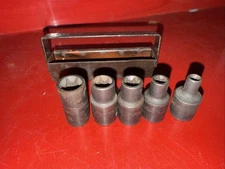 MATCO 3/8" DR Inverted TORX IMPACT Socket Set Lot External Storage Tray TT771
