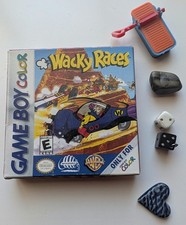 Wacky Races - Game Boy Color - CIB - WITH ALL INSERTS - ATTENTION COLLECTORS!