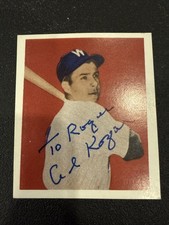 1949 Bowman Al Kozar #16 Washington Senators Reprint W/ Autograph