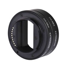 Auto Focus Macro Extension Tube For Sony NEX E-Mount Cameras 10mm 16mm Metal Set