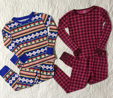 Lot of 2 - Child 2 Piece Pajama Sets 4 pcs. , Size: 6