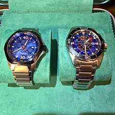 Citizen Marvel Super Titanium 80th Anniversary Watch & Marvel Spiderman Watch