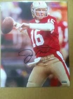 Signed Joe Montana 8x10 color photo w/coa