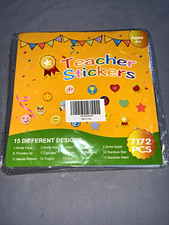 Teacher Stickers Multicolor 7172 PCS, 15 Different Designs