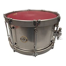 AJP Custom 14×8 Aluminum Snare Drum 2mm – Tube Lugs, Cast Hoops & Trick Throw