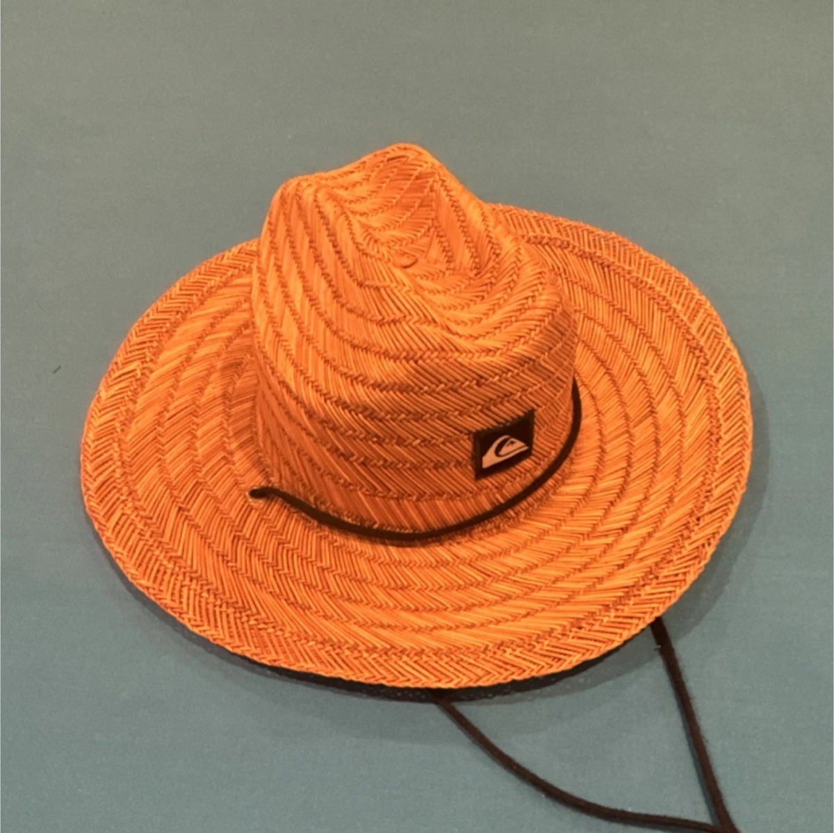 Quick Silver Fedora Logo Straw Hat Size XL Unisex JKO Men main image 3