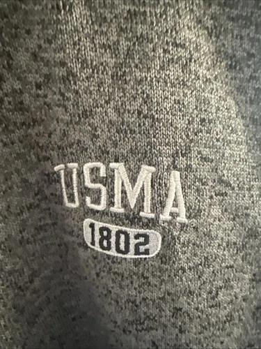 West Point Military Academy League Charcoal Gray Men’s Vest XL image 2