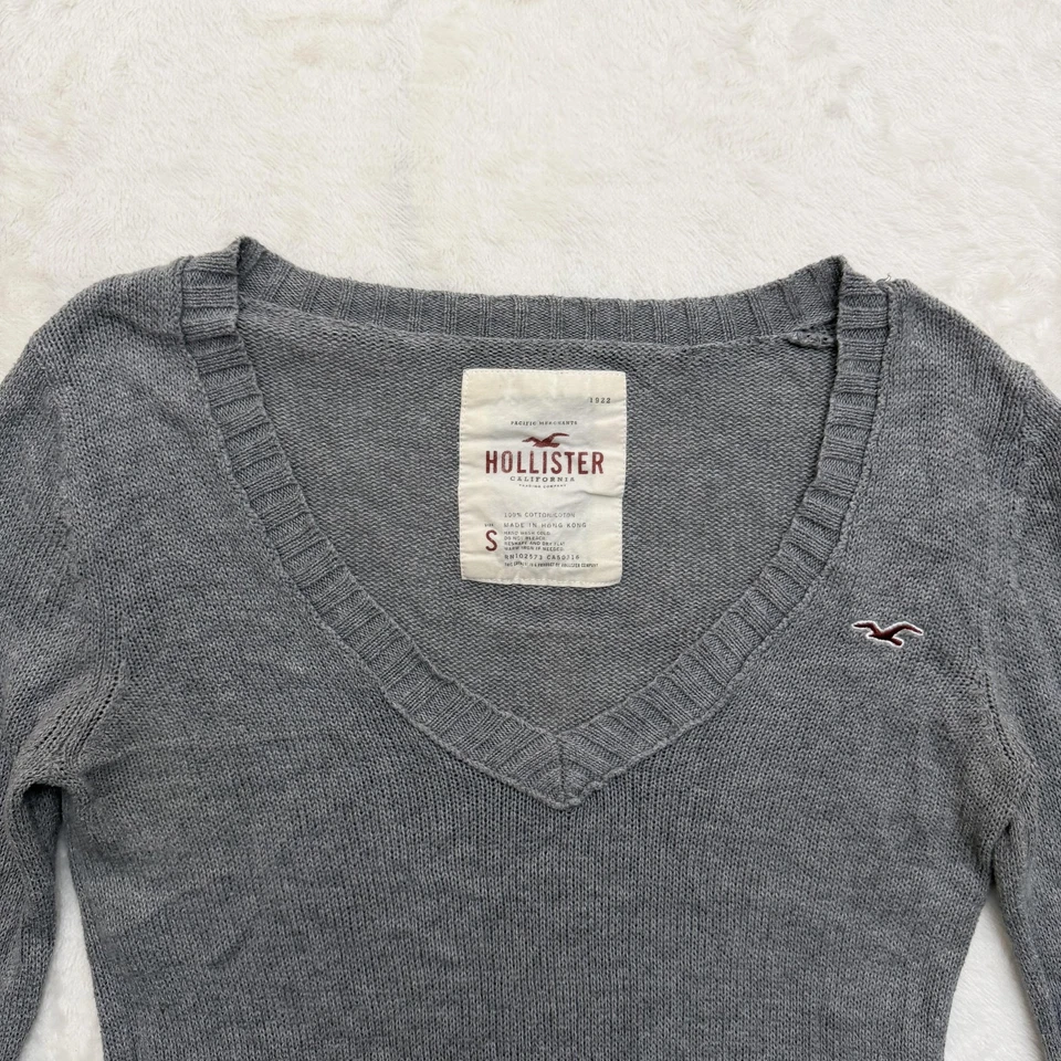 Camisa Top Babydoll Suéter Pequeño Bella Swan Coqueta Algodón Y2K Hollister Foto 2 de 4