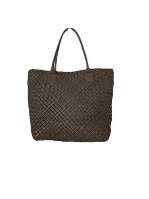 Falor Firenze Woven  Leather Purse Tote