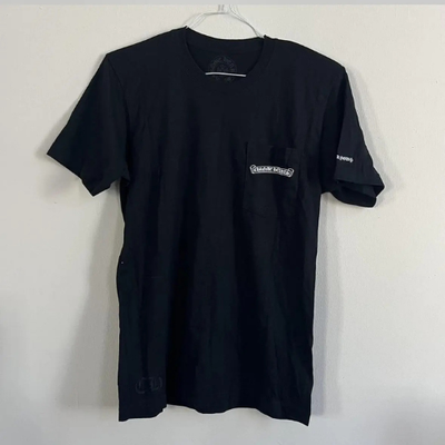 Chrome Hearts Scroll Logo T-Shirt 'Black' | eBay