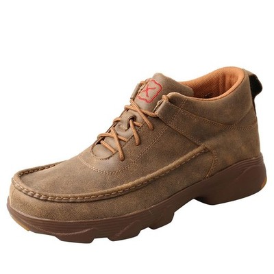 Twisted X Men's 4'' Crossover Moc Toe CellSole Leather Bomber MIE0002