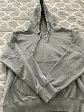 Outerknown Hoodie, Heather Gray, Size Medium