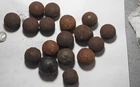 17  Civil War Relic 1 inch  iron case shot balls dug in Central Virginia $46.00