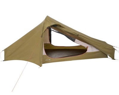 Nordisk Telemark 2.2 PU (2.0) 2-Personen Tunnelzelt oliv Zelt Outdoor Trekking