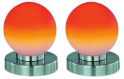 Touch Me Tischleuchte PRINZ bunt 2-er Pack -#6283