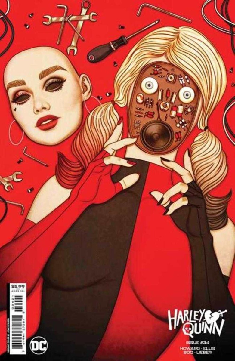 Harley Quinn #34 Cover B Jenny Frison Card Stock Variant comic