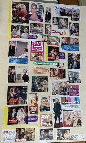 LOTE DE 67 RECORTES EILEEN DAVIDSON Jabón joven e inquieto Days of Our Lives - Imagen 4 de 4