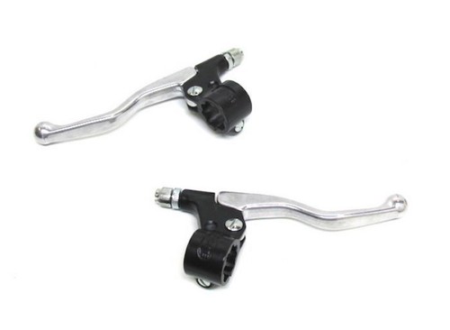 Kupplungshebel Bremshebel Set Für Mofa Moped - Metallhebel 22mm Für Oldtimer