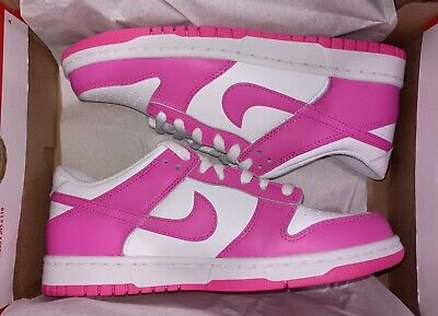 Nike Dunk Low (GS) White/Laser Fuchsia FB9109-102 Size 6Y | eBay Nike Dunk Low (GS) White/Laser Fuchsia FB9109-102 Size 6Y | eBay