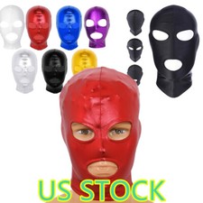  Unisex Breathable Blindfold Spandex Face Cover Hood Mask Role Play Costumes