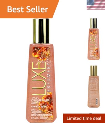 Elegant Vanilla Rose Shimmer Mist - 8 fl. oz. Enchanting Perfume Spray