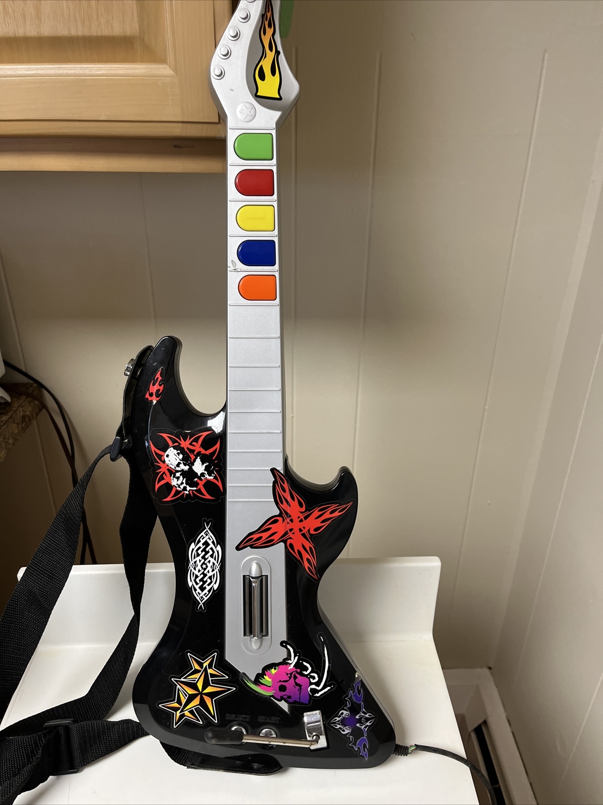 Playstation Guitar Hero Guitars Octane Ant Commandos Guitar untested eBay